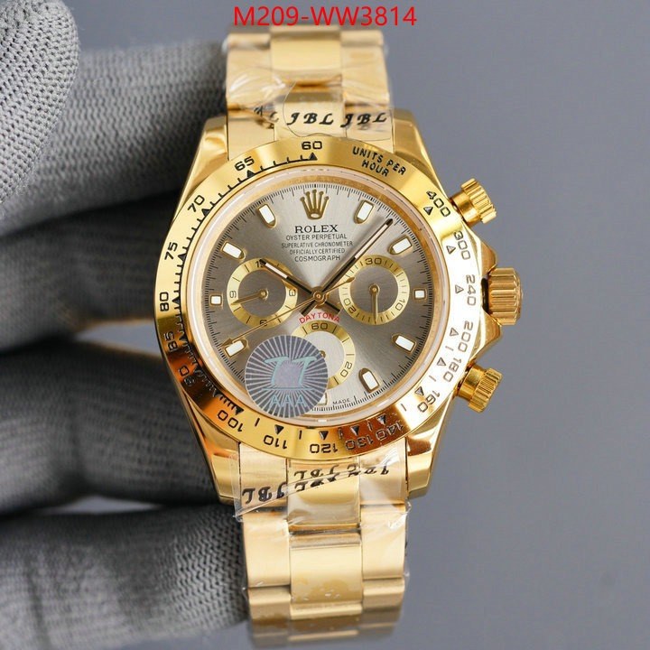 Watch (TOP)-Rolex,high quality , ID: WW3814,$: 209USD