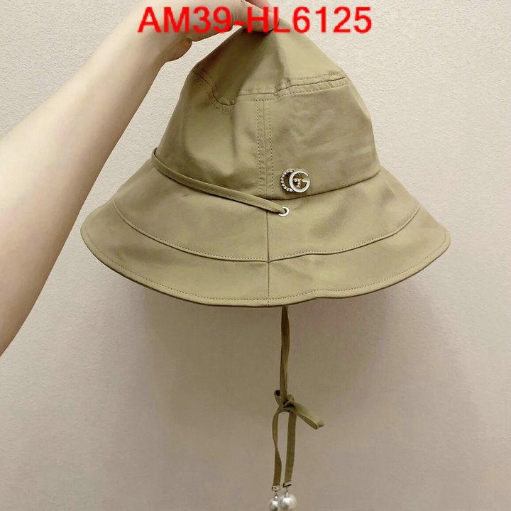 Cap (Hat)-Gucci,wholesale imitation designer replicas , ID: HL6125,$: 39USD