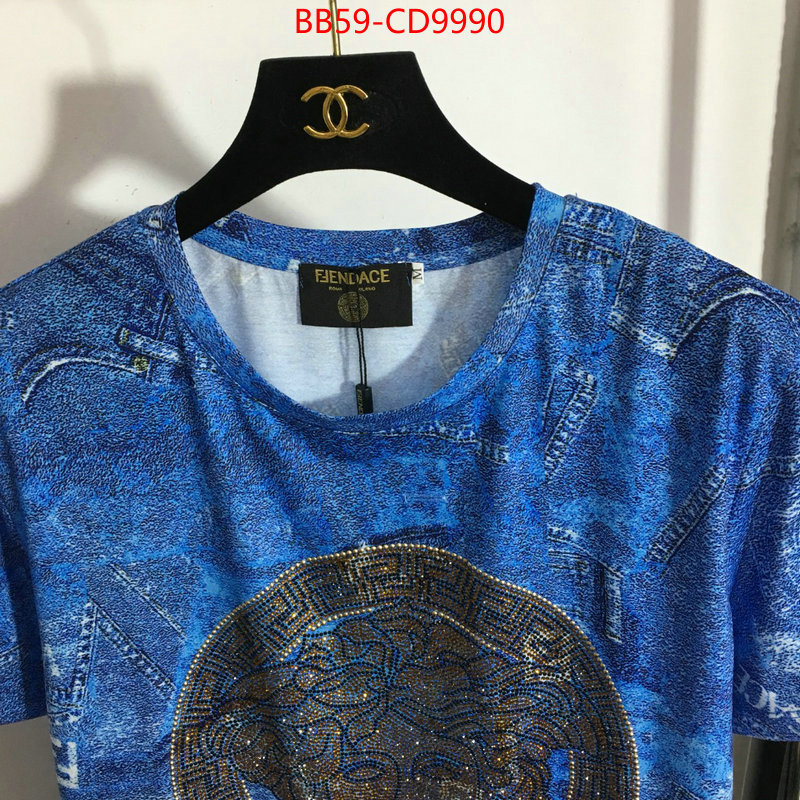 Clothing-Versace,buy high quality cheap hot replica , ID: CD9990,$: 59USD