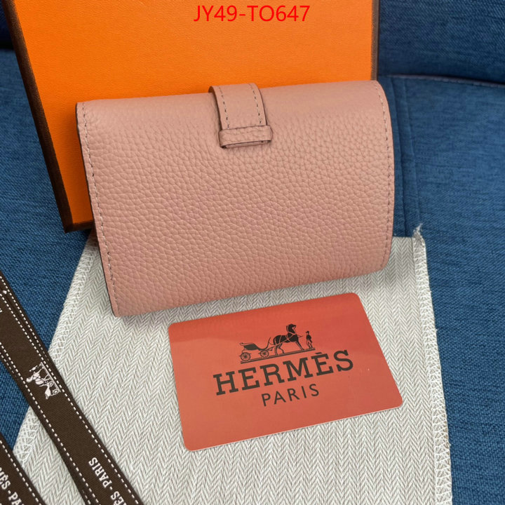 Hermes Bags(4A)-Wallet-,replica 1:1 high quality ,ID: TO647,$: 49USD