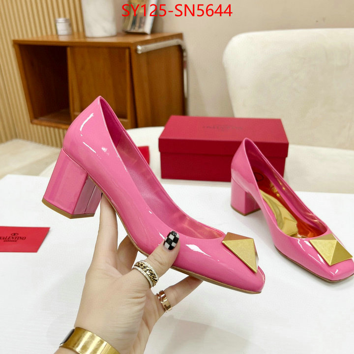 Women Shoes-Valentino,what's the best place to buy replica , ID: SN5644,$: 125USD