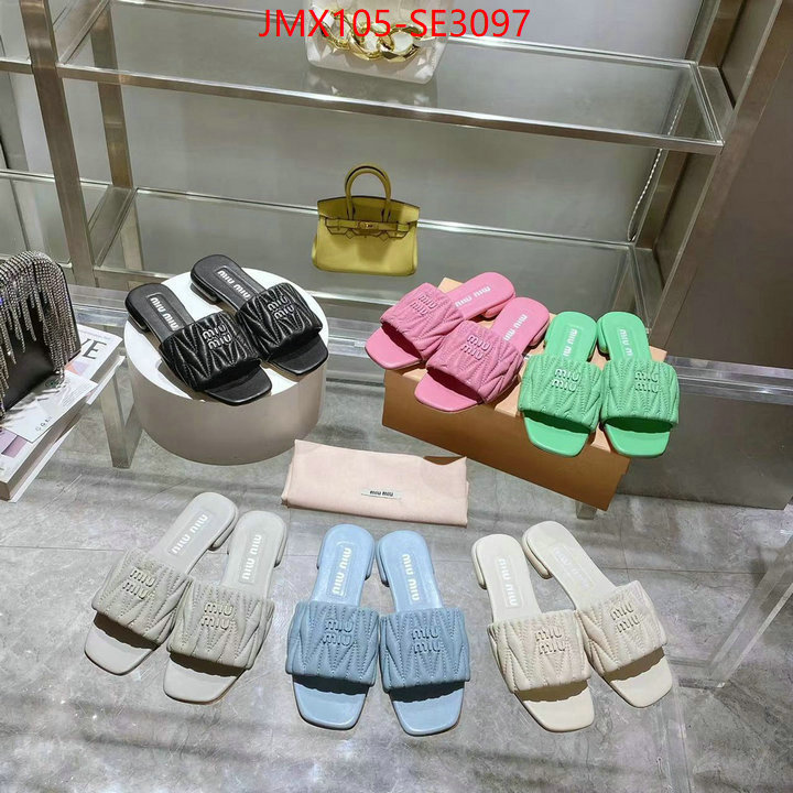 Women Shoes-Miu Miu,highest quality replica , ID: SE3097,$: 105USD