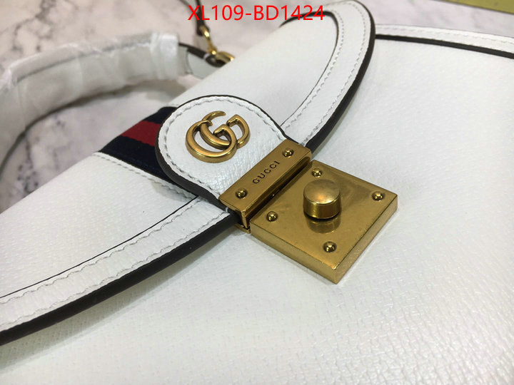 Gucci Bags(4A)-Handbag-,top quality designer replica ,ID: BD1424,$: 109USD