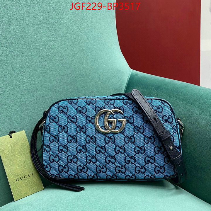 Gucci Bags(TOP)-Marmont,ID: BP3517,$: 229USD