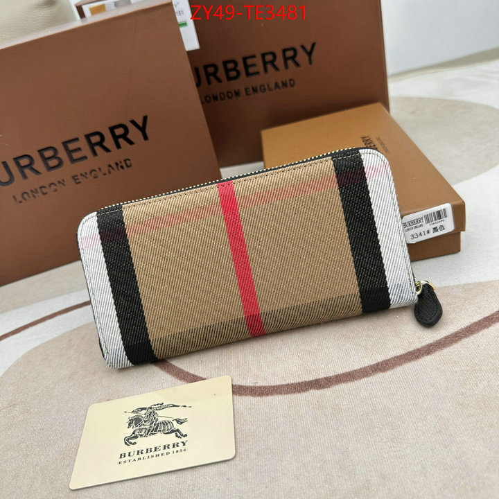 Burberry Bags(4A)-Wallet,what is aaaaa quality ,ID: TE3481,$: 49USD