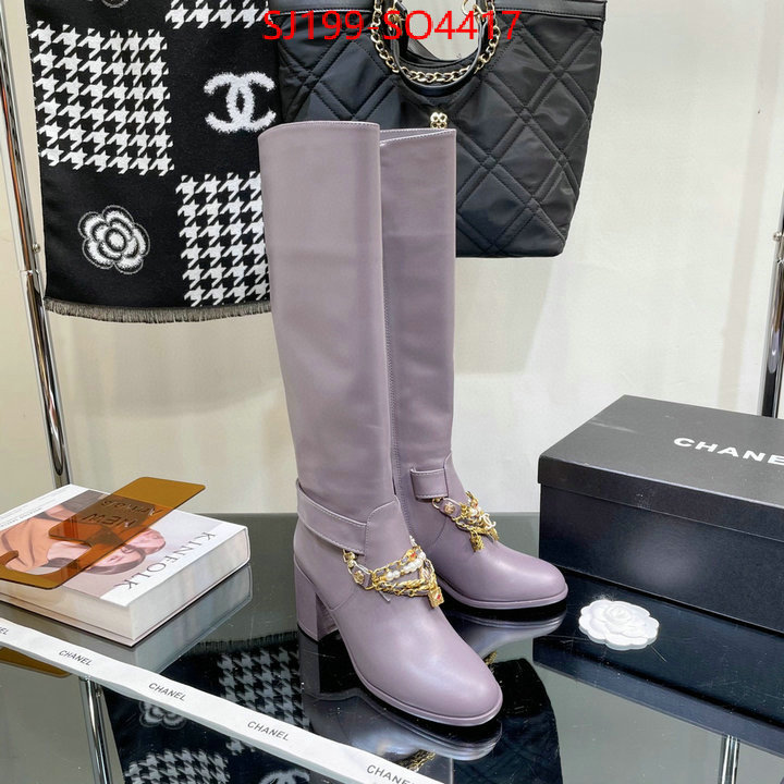 Women Shoes-Chanel,replica wholesale , ID: SO4417,$: 199USD