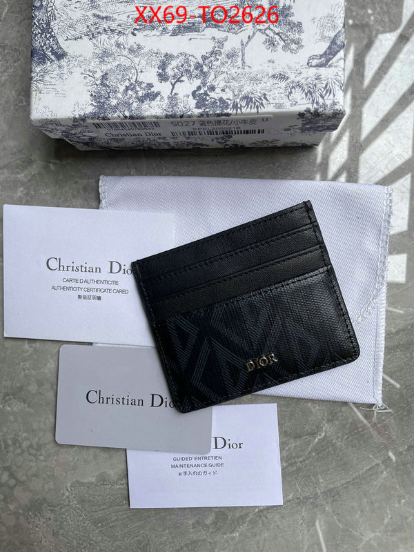 Dior Bags(TOP)-Wallet-,ID: TO2626,$: 69USD