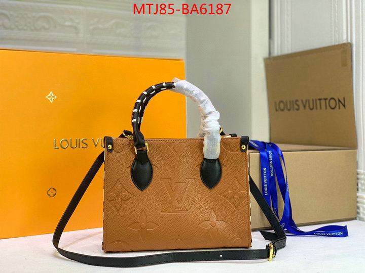 LV Bags(4A)-Handbag Collection-,ID: BA6187,$: 85USD