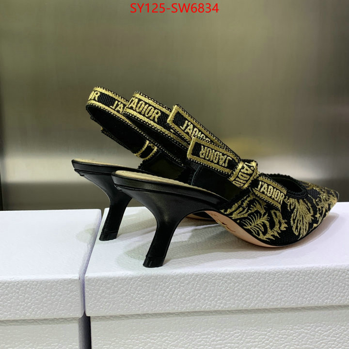 Women Shoes-Dior,replcia cheap from china , ID: SW6834,$: 125USD