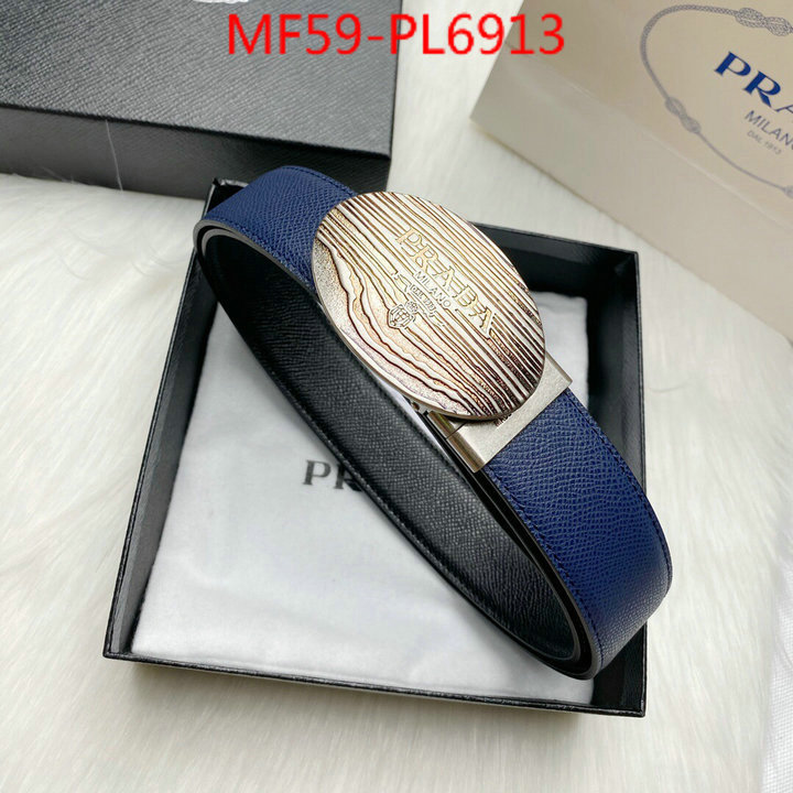 Belts-Prada,the most popular , ID: PL6913,$: 59USD