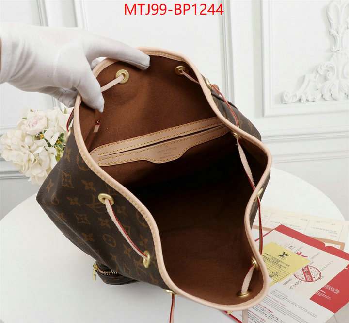 LV Bags(4A)-Backpack-,1:1 replica wholesale ,ID: BP1244,$: 99USD