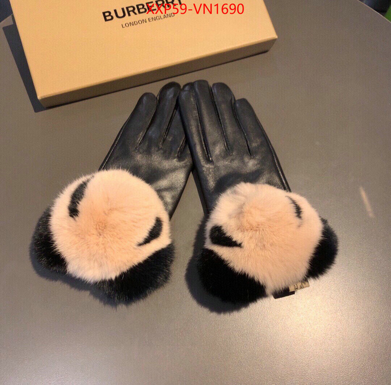 Gloves-Burberry,best replica quality , ID: VN1690,$: 59USD