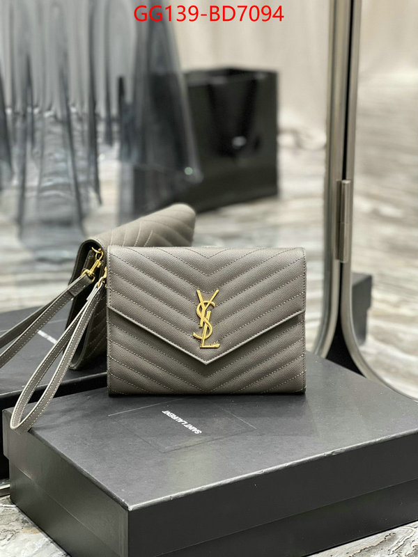 YSL Bag(TOP)-Clutch-,ID: BD7094,$: 139USD