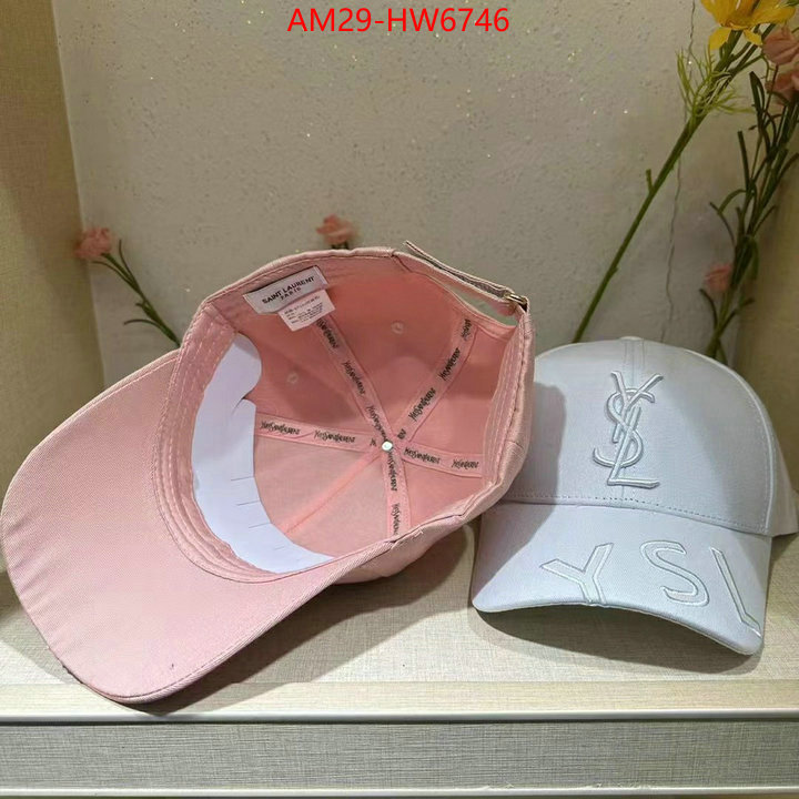 Cap (Hat)-YSL,1:1 replica wholesale , ID: HW6746,$: 29USD