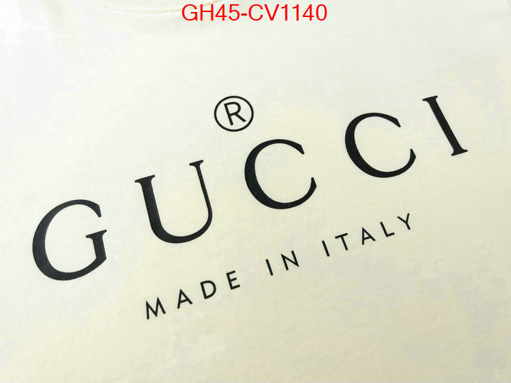 Clothing-Gucci,where quality designer replica , ID: CV1140,$: 45USD