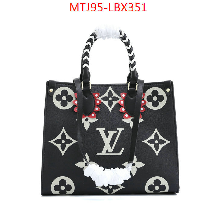 LV Bags(4A)-Handbag Collection-,ID: BX351,$: 95USD