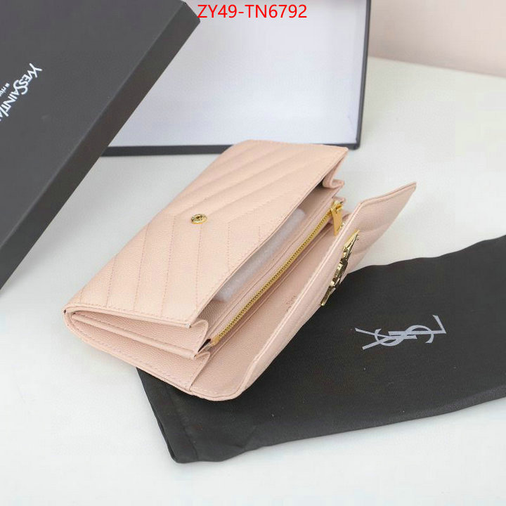 YSL Bag(4A)-Wallet-,ID: TN6792,$: 49USD