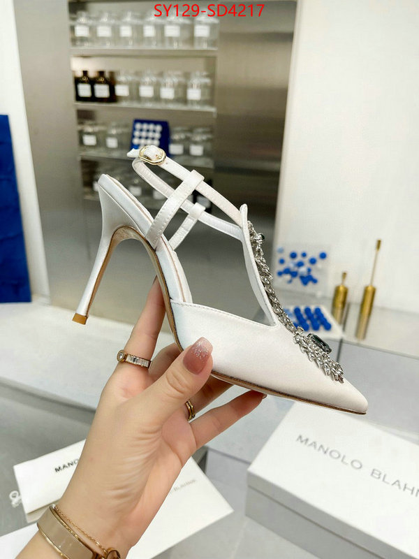 Women Shoes-Manolo Blahnik,where should i buy replica ,perfect quality designer replica , ID: SD4217,$: 129USD