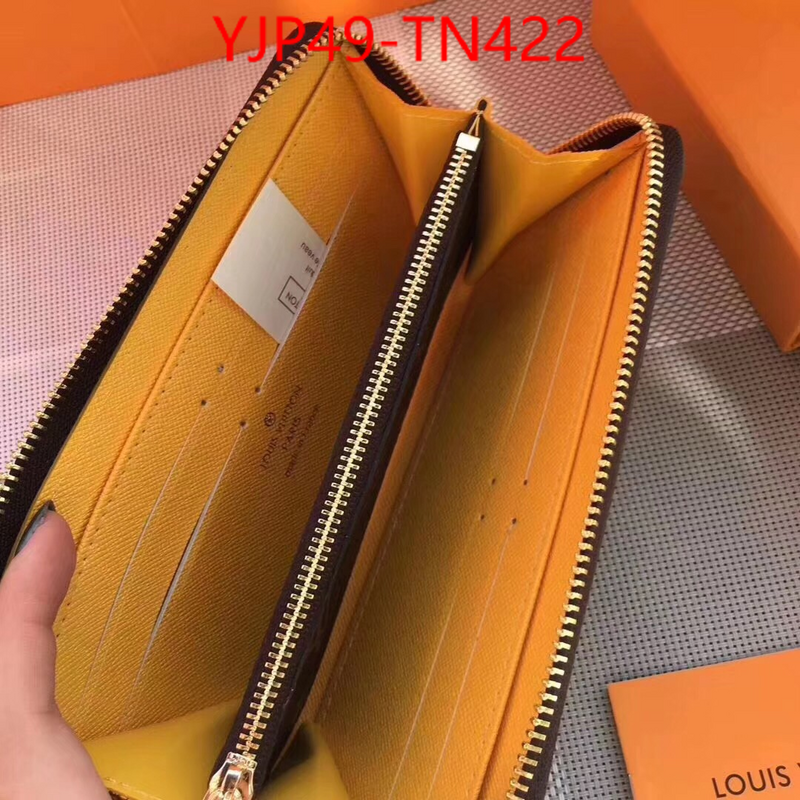 LV Bags(4A)-Wallet,ID: TN422,$: 49USD