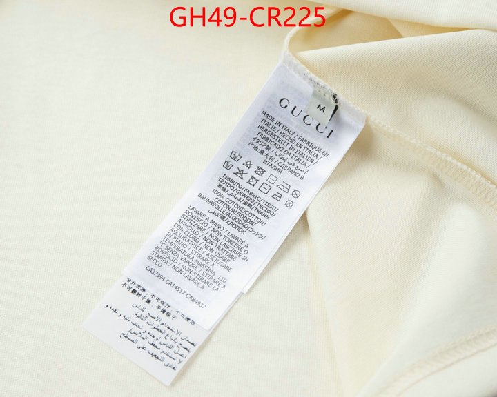 Clothing-Gucci,for sale cheap now , ID: CR225,$: 49USD