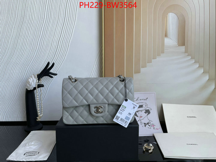 Chanel Bags(TOP)-Diagonal-,ID: BW3564,$: 229USD