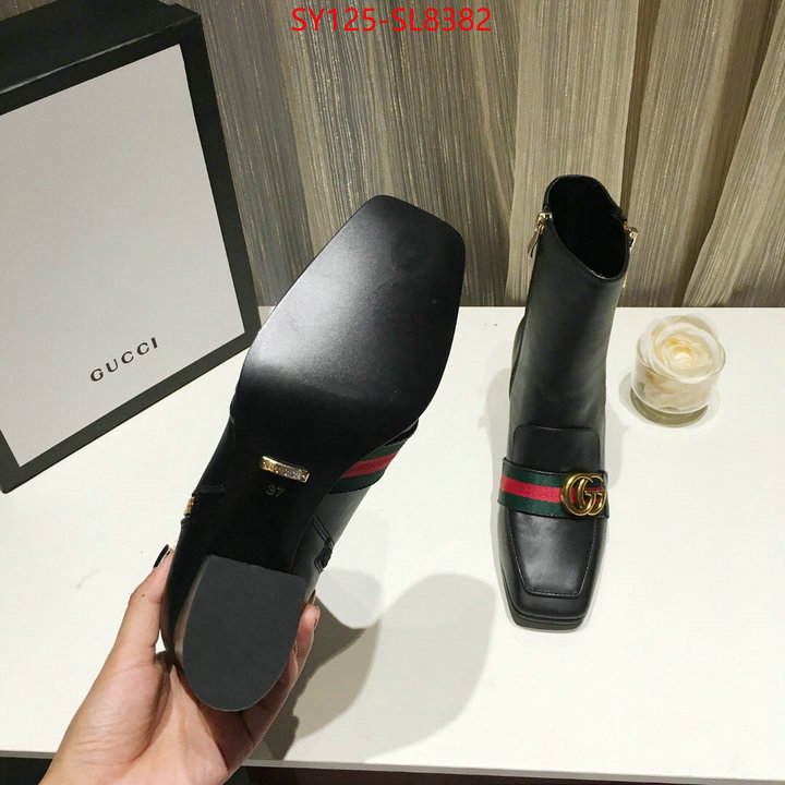 Women Shoes-Gucci,the best quality replica , ID: SL8382,$: 125USD