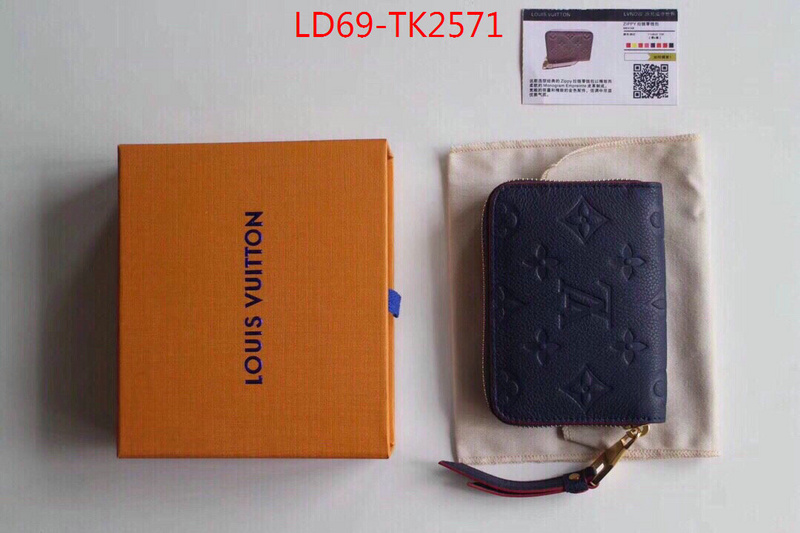 LV Bags(TOP)-Wallet,ID: TK2571,$:69USD