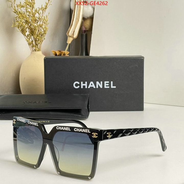 Glasses-Chanel,buy high quality cheap hot replica , ID: GE4262,$: 52USD