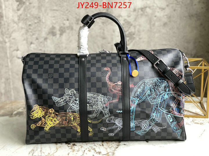 LV Bags(TOP)-Keepall BandouliRe 45-50-,ID: BN7257,$: 249USD