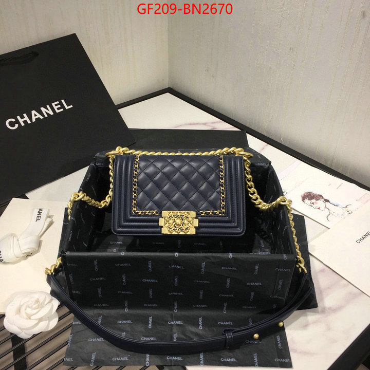 Chanel Bags(TOP)-Diagonal-,ID: BN2670,$: 209USD