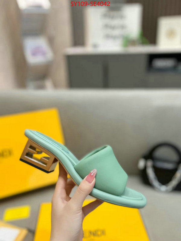 Women Shoes-Fendi,buy replica , ID: SE4042,$: 109USD