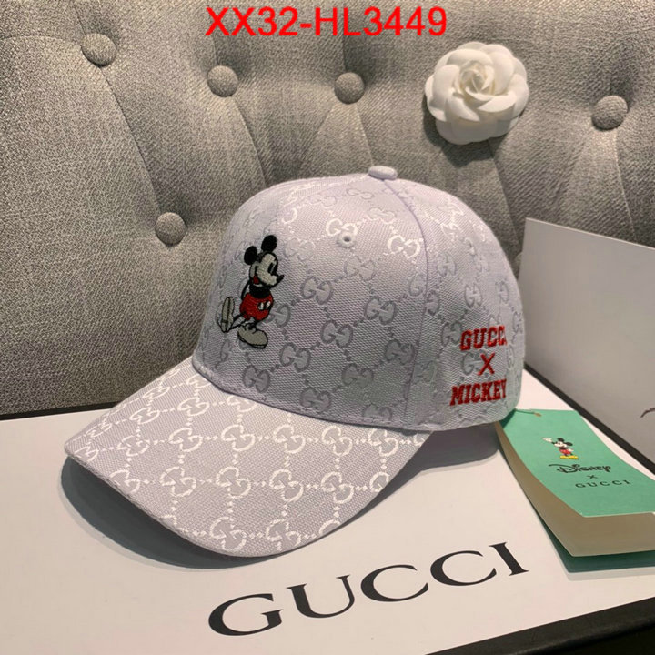 Cap (Hat)-Gucci,where to buy fakes , ID: HL3449,$: 32USD