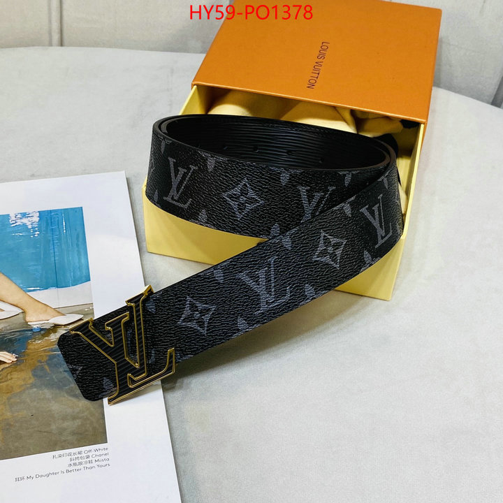 Belts-LV,how quality , ID: PO1378,$: 59USD