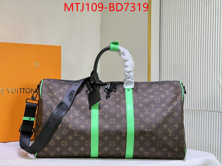 LV Bags(4A)-Keepall BandouliRe 45-50-,where quality designer replica ,ID: BD7319,$: 109USD