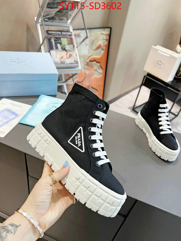 Women Shoes-Prada,best quality fake , ID: SD3602,$: 115USD