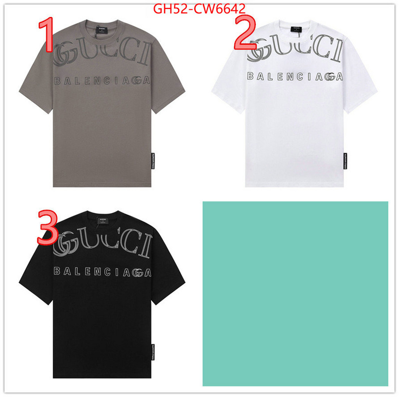 Clothing-Gucci,copy , ID: CW6642,$: 52USD