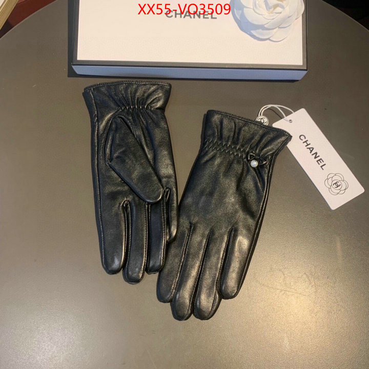 Gloves-Chanel,replica aaaaa+ designer , ID: VO3509,$: 55USD