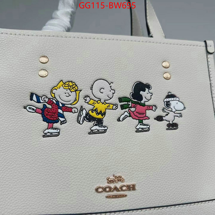 Coach Bags(4A)-Tote-,where can you buy a replica ,ID: BW695,$: 115USD