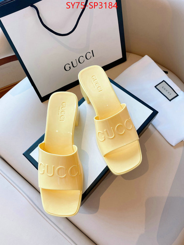 Women Shoes-Gucci,aaaaa+ quality replica , ID: SP3184,$: 75USD