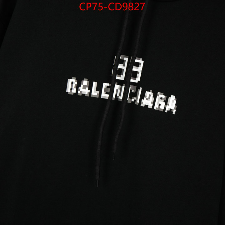 Clothing-Balenciaga,china sale , ID: CD9827,$: 75USD