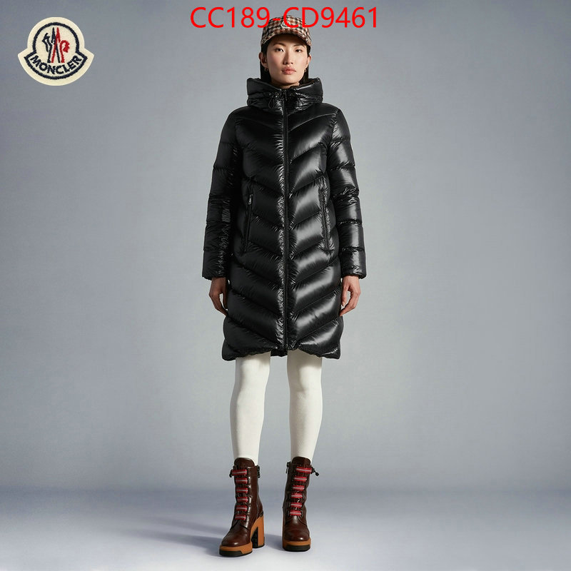 Down jacket Women-Moncler,aaaaa replica , ID: CD9461,$: 189USD