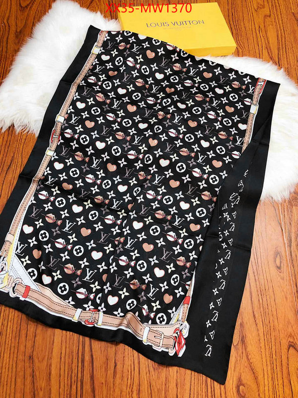 Scarf-LV,mirror copy luxury , ID: MW1370,$: 35USD