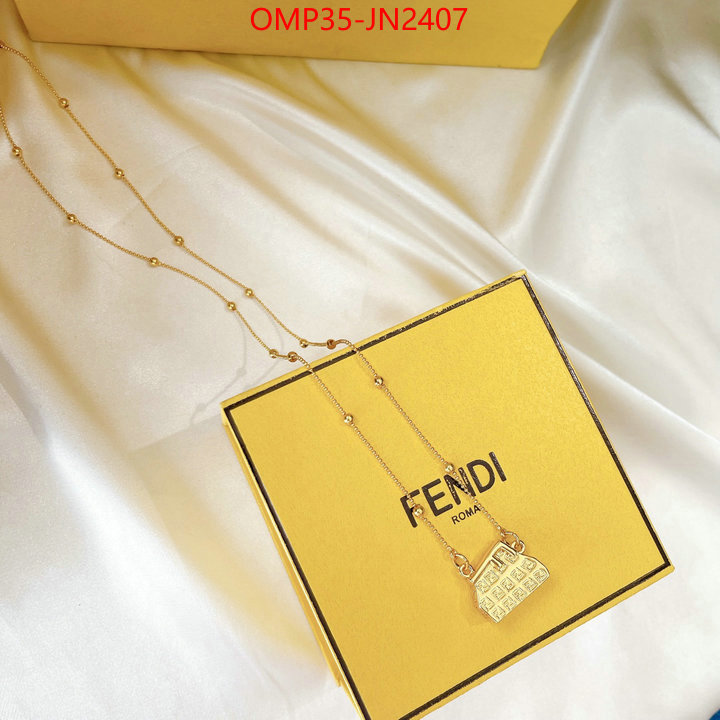 Jewelry-Fendi,perfect quality designer replica ,ID: JN2407,$: 35USD