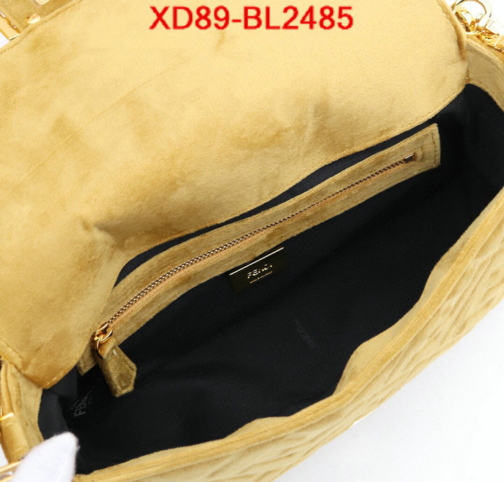 Fendi Bags(4A)-Baguette-,top 1:1 replica ,ID: BL2485,$: 89USD