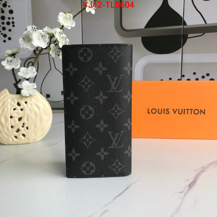 LV Bags(4A)-Wallet,ID: TL5604,$: 42USD