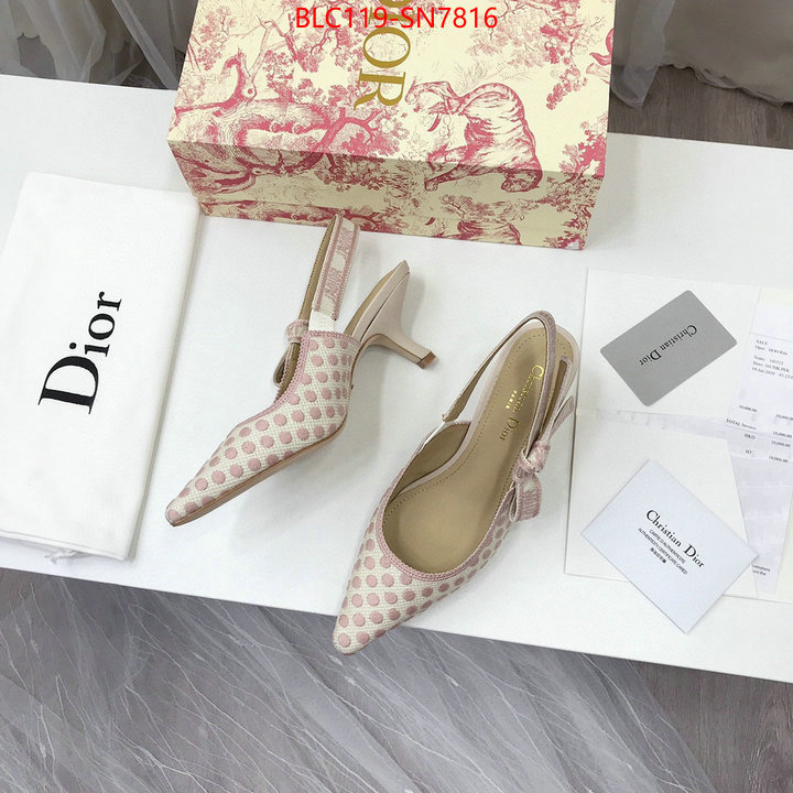 Women Shoes-Dior,luxury fake , ID: SN7816,$: 119USD