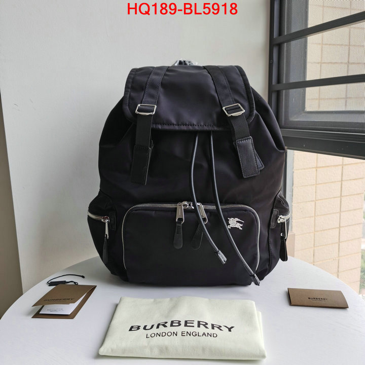 Burberry Bags(TOP)-Backpack-,is it ok to buy replica ,ID: BL5918,$: 189USD