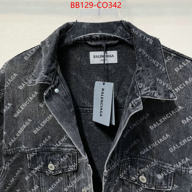 Clothing-Balenciaga,high end designer , ID: CO342,$: 129USD