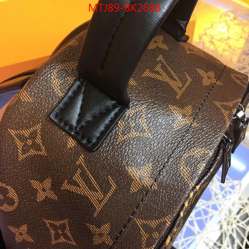 LV Bags(4A)-Backpack-,ID: BK2688,$:99USD