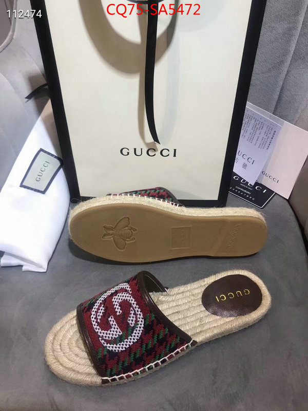 Women Shoes-Gucci,best luxury replica , ID: SA5472,$: 75USD